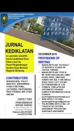 Jurnal Kediklatan Edisi Desember 2019