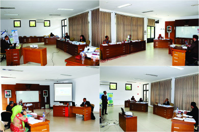 Diklatpim Tingkat IV Angkatan 4- Pelaksanaan Seminar Proyek Perubahan  tahun 2018