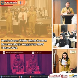 Pembukaan Diklat Reviu RKA-SKPD Tahun 2024 