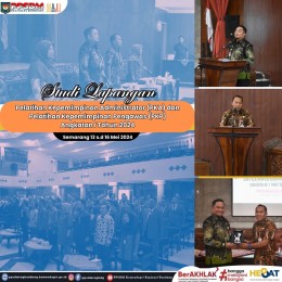 Studi Lapangan Peserta Pelatihan Kepemimpinan Administrator (PKA) dan Pelatihan Kepemimpinan Pengawas (PKP) Angkatan I Tahun 2024 di Pemerintah Kota Semarang