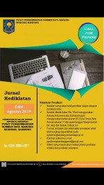 Informasi Rencana Pembuatan Jurnal Kediklatan  Edisi  Agustus 2019