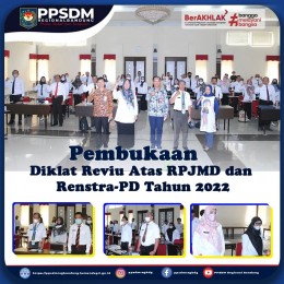 Tingkatkan Kapasitas APIP, PPSDM Kemendagri Regional Bandung Selenggarakan Diklat Reviu Atas RPJMD dan Renstra Perangkat Daerah