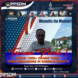 Perkuat Writing Skills, Kemendagri Selenggarakan Webinar Bertajuk 