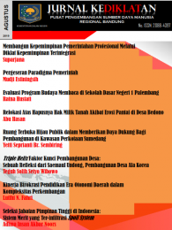 Jurnal Kediklatan Edisi Agustus 2019