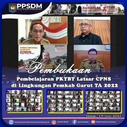Melalui Penguatan Kompetensi Teknis Bidang Tugas (PKTBT) Lahirkan ASN Pemkab Garut yang BerAKHLAK dan Bangga Melayani Bangsa