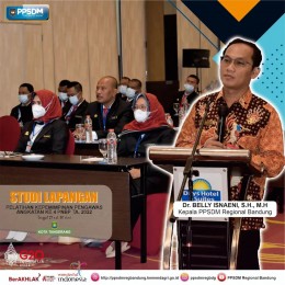 PPSDM Regional Bandung melaksanakan kegiatan studi lapangan di Kota Tangerang, Banten.