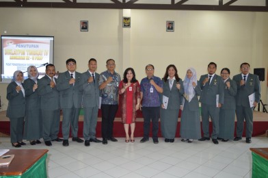 Penutupan Diklatpim Tingkat IV angkatan ke-5 tahun 2019