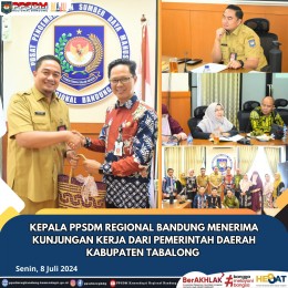 PPSDM Regional Bandung Menerima Kunjungan Kerja dari Pemerintah Kabupaten Tabalong
