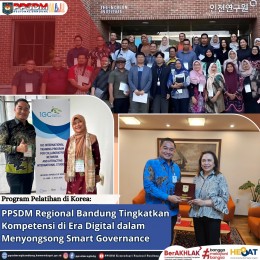 Program Pelatihan di Korea: PPSDM Regional Bandung Tingkatkan Kompetensi di Era Digital dalam Menyongsong Smart Governance