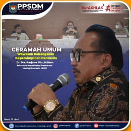 Ceramah Umum Wawasan Kebangsaan Kepemimpinan Pancasila