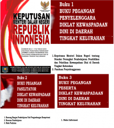 Standar Perangkat Pembelajaran Pendidikan dan Pelatihan Kewaspadaan Dini di Daerah Tingkat Kelurahan