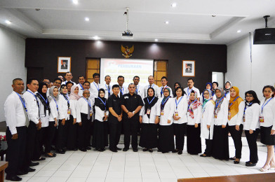 Pembukaan Diklat Jabatan Fungsional Pengawas Pemerintahan P2UPD Jenjang Madya Uji Kompetensi Tahun 2018