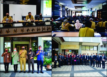 Studi lapangan Peserta Pelatihan Kepemimpinan Pengawas (PKP) Angkatan Ke-2 PNBP TA. 2020 di  Kabupaten Garut