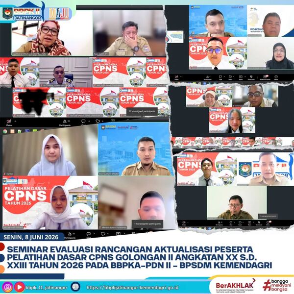 Seminar Evaluasi RA menjadi momentum penting bagi para Peserta Pelatihan
