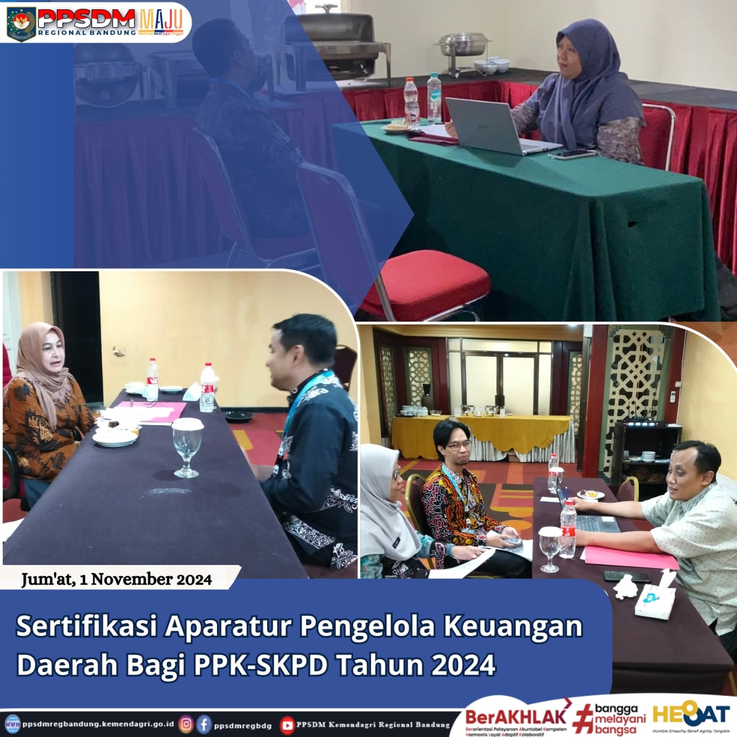 Proses Sertifikasi Bagi Aparatur Pengelola Keuangan Daerah bagi PPK-SKPD Tahun