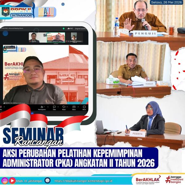 Semangat perubahan dan inovasi terus digaungkan melalui Seminar RAP PKA
