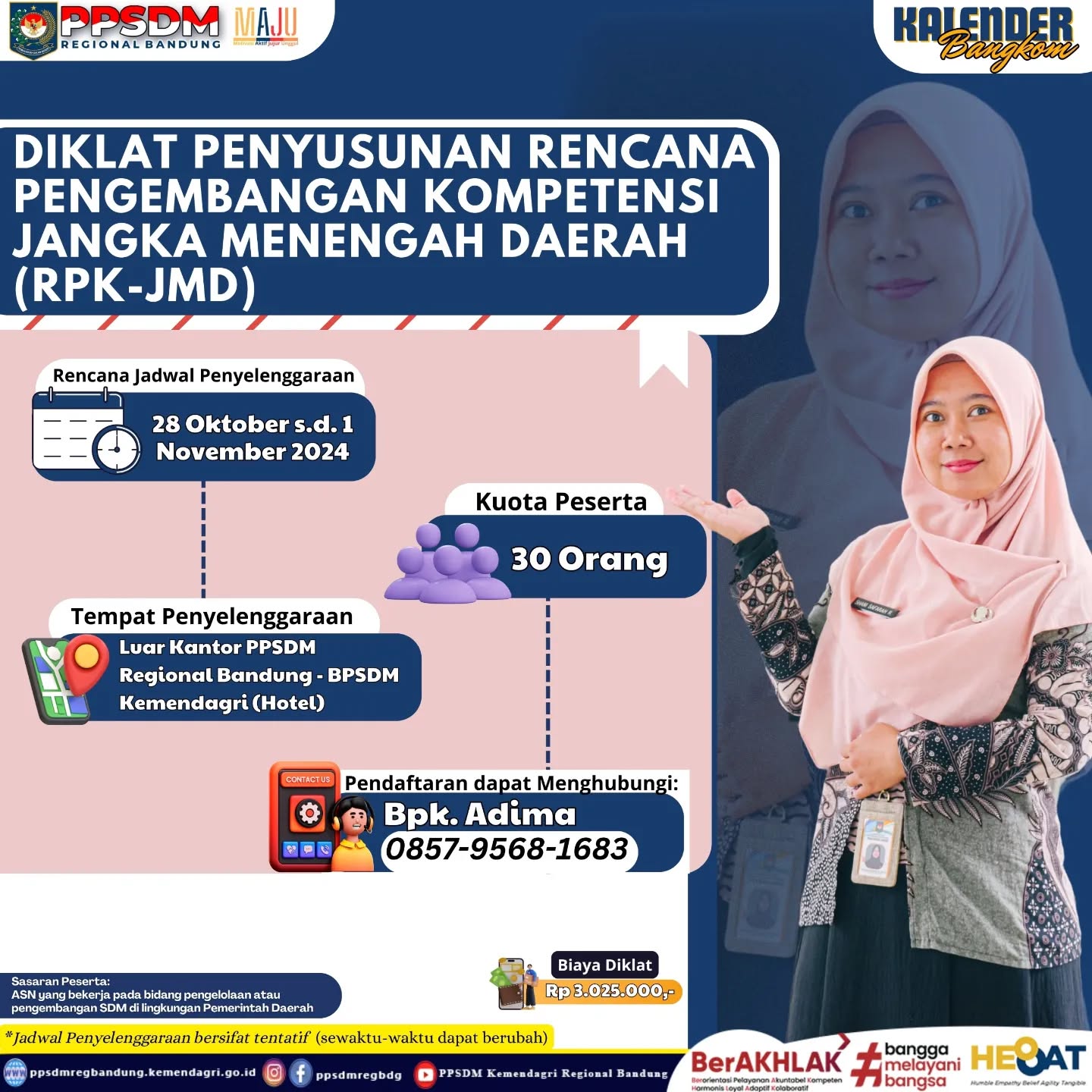 ✨ Diklat Penyusunan Rencana Pengembangan Kompetensi Jangka Menengah Daerah (RPK-JMD) Tahun 2024: Mempersiapkan SDM Unggul untuk Indonesia Emas ✨