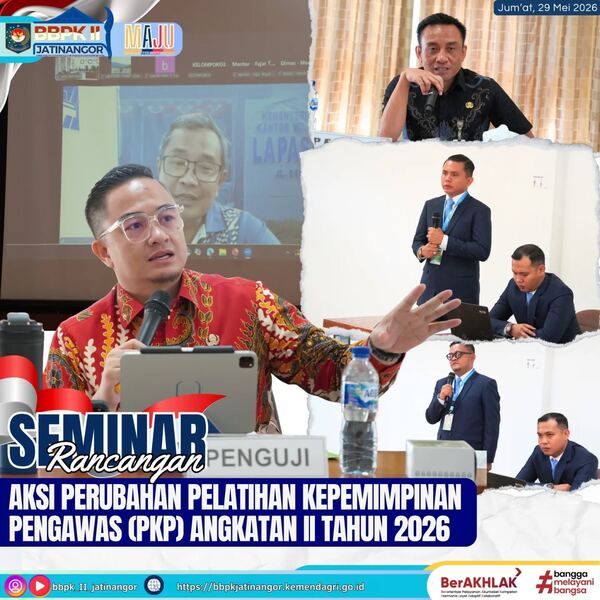 📚 Seminar RAP PKP Angkatan II Tahun 2026 Setiap perubahan