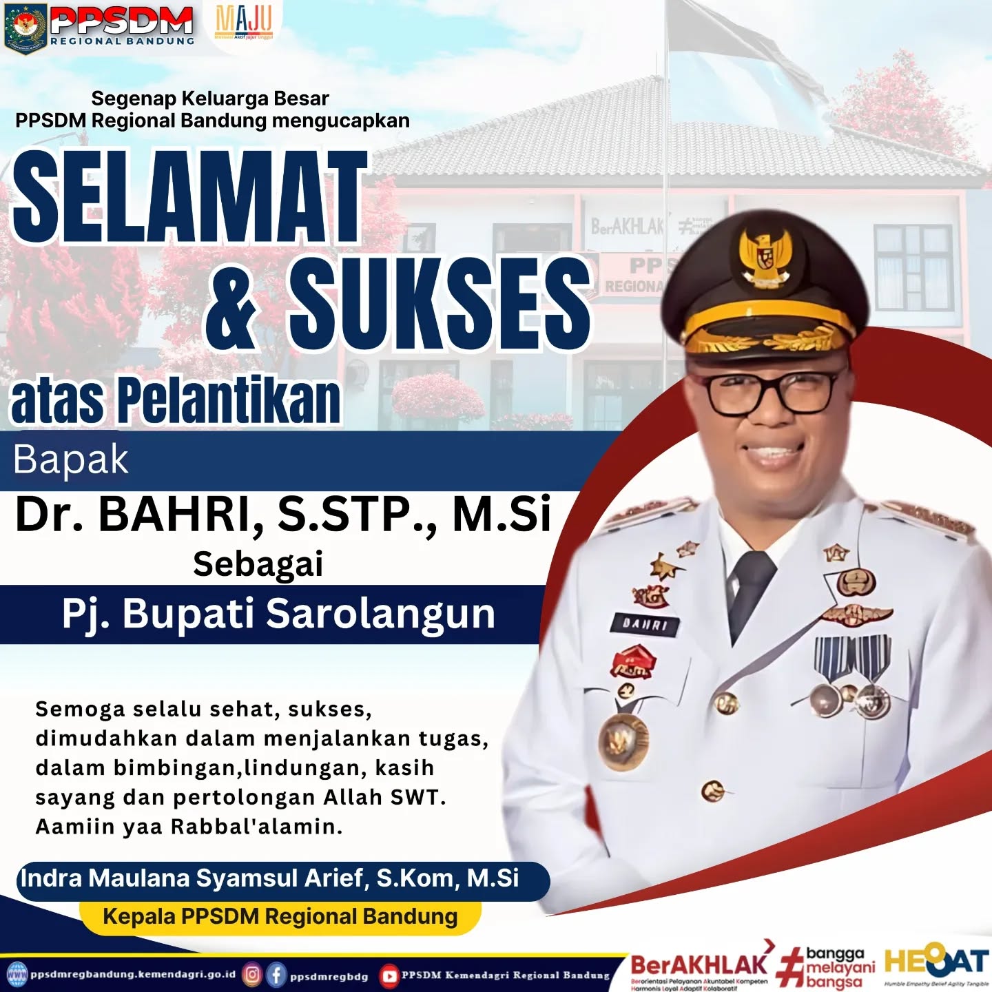 Halo Sobat ASN #HEBAT !!! Keluarga Besar PPSDM Regional Bandung