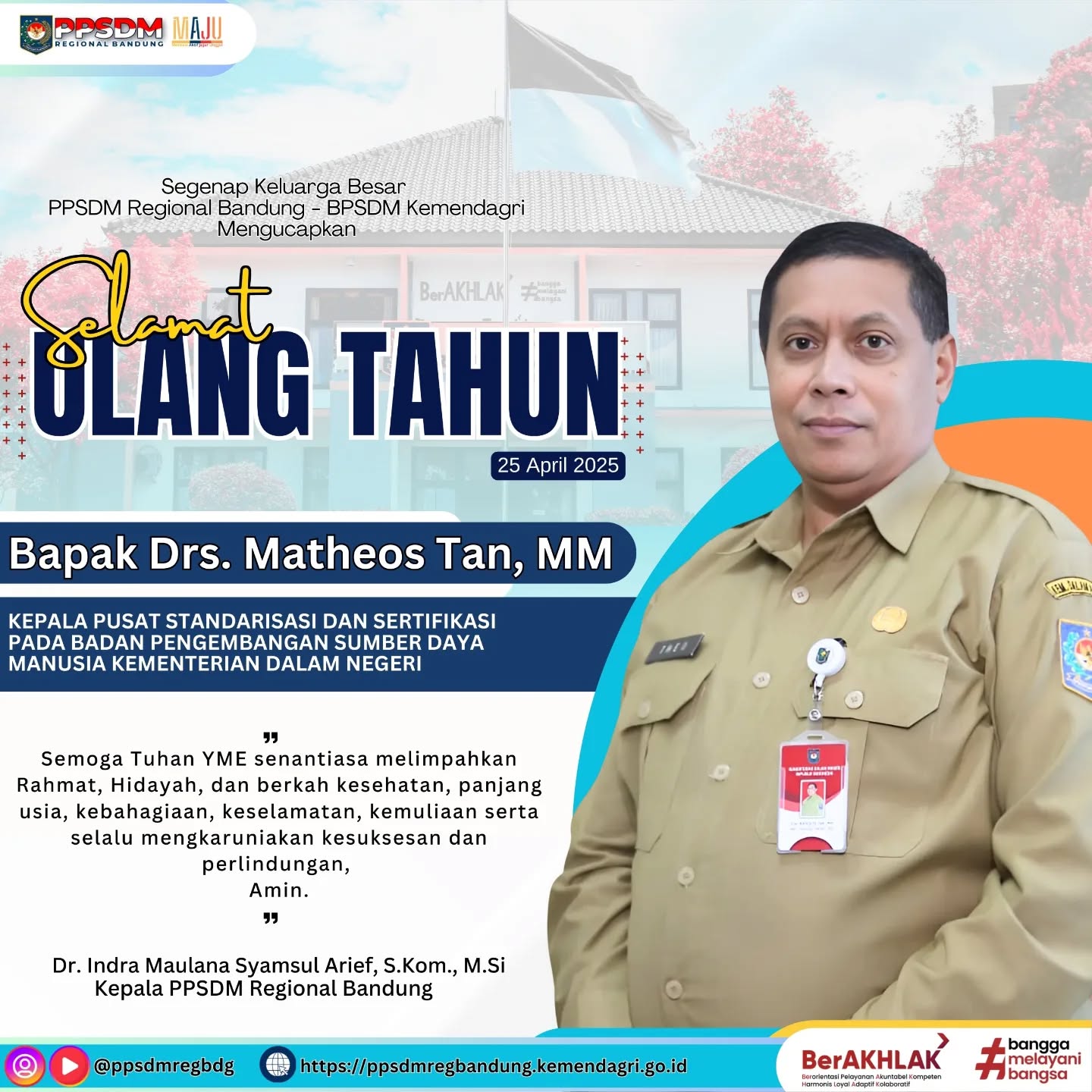 Halo Sobat ASN #MAJU !!! Keluarga Besar PPSDM Regional Bandung