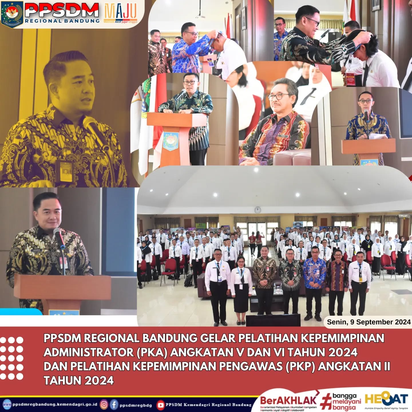 Sumedang-Pembukaan Pelatihan PKA Angkatan V dan VI serta PKP Angkatan