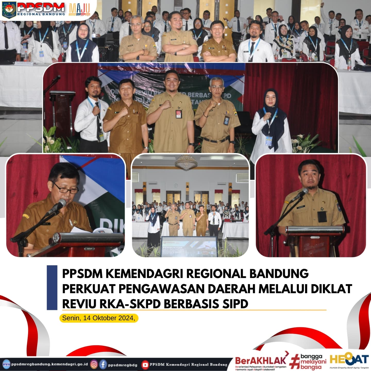 PPSDM Kemendagri Regional Bandung Perkuat Pengawasan Daerah melalui Diklat Reviu RKA-SKPD Berbasis SIPD