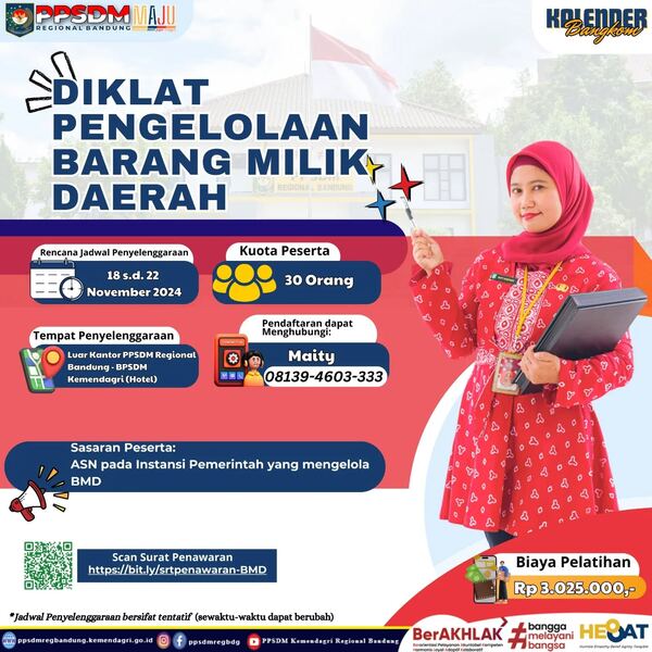 Diklat Pengelolaan Barang Milik Daerah
