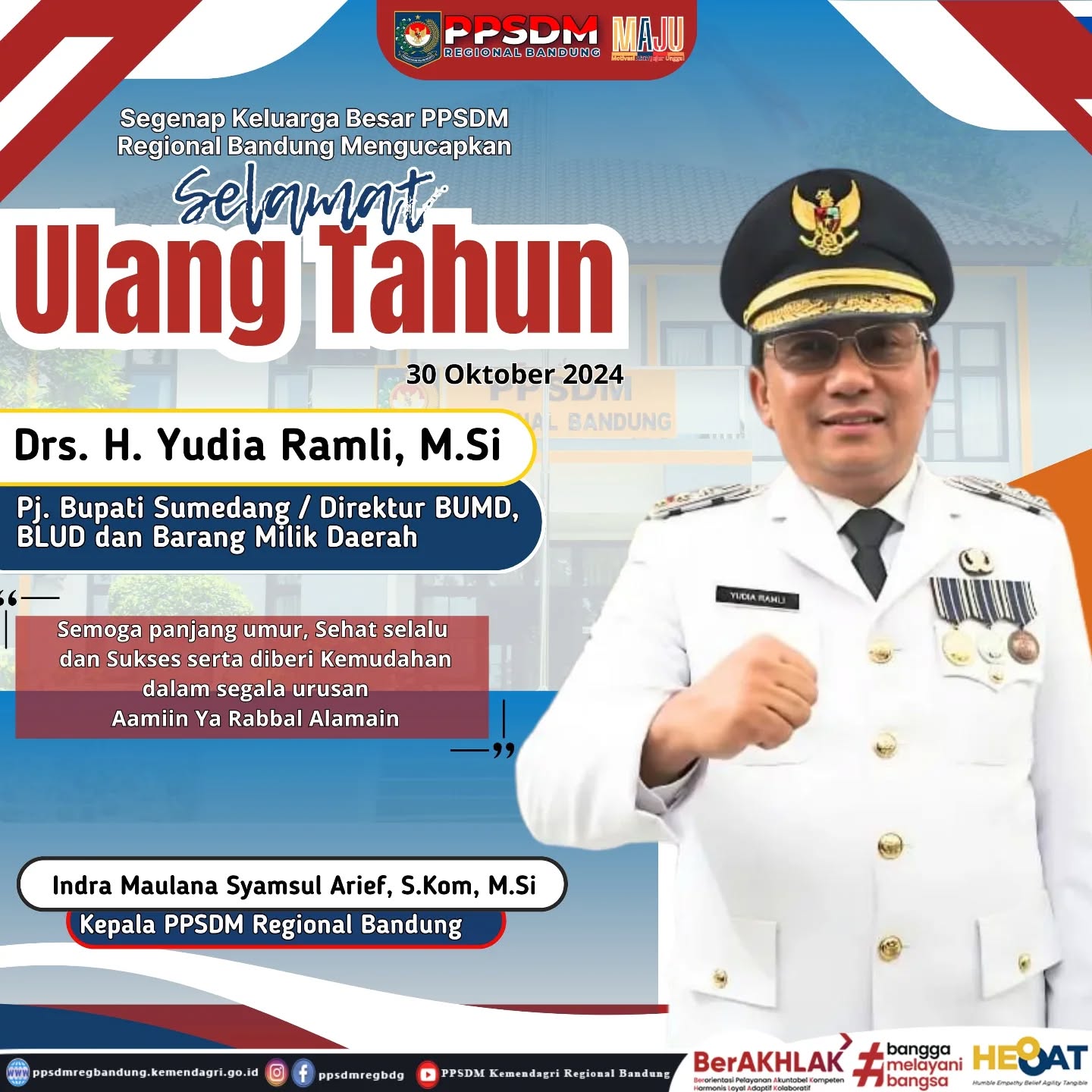 Halo Sobat ASN #HEBAT !!! Keluarga Besar PPSDM Regional Bandung