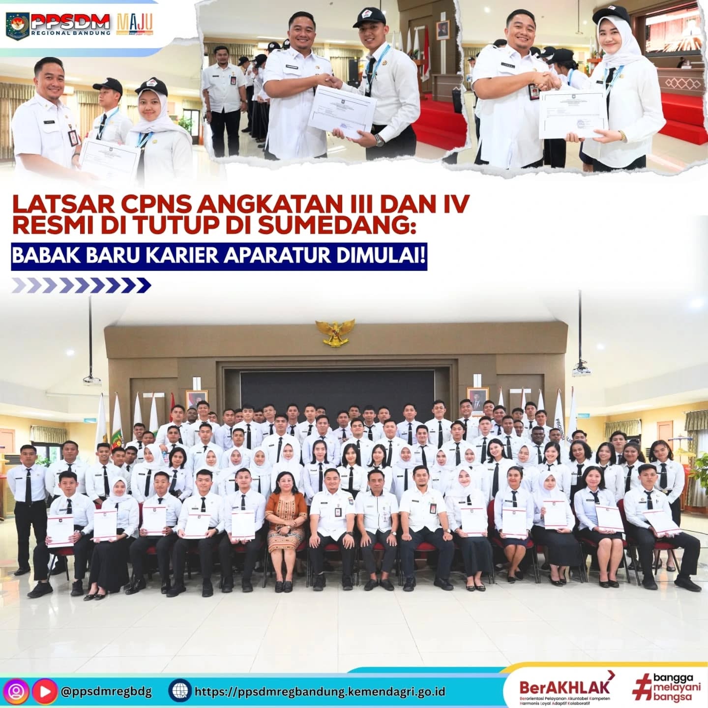 Menjadi ASN Bukan Sekadar Status: Pelatihan Dasar CPNS Bangun Mentalitas Pengabdian Sejati