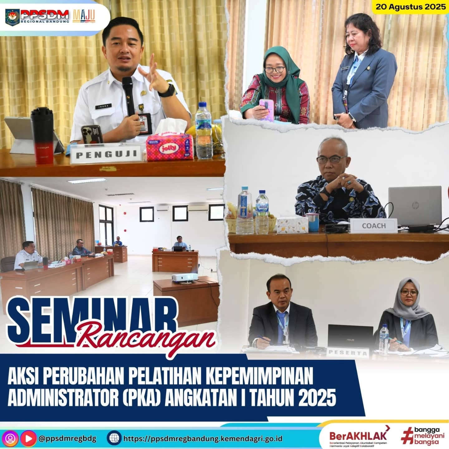 ✨ Seminar Rancangan Aksi Perubahan ✨ Pelatihan Kepemimpinan Administrator (PKA)