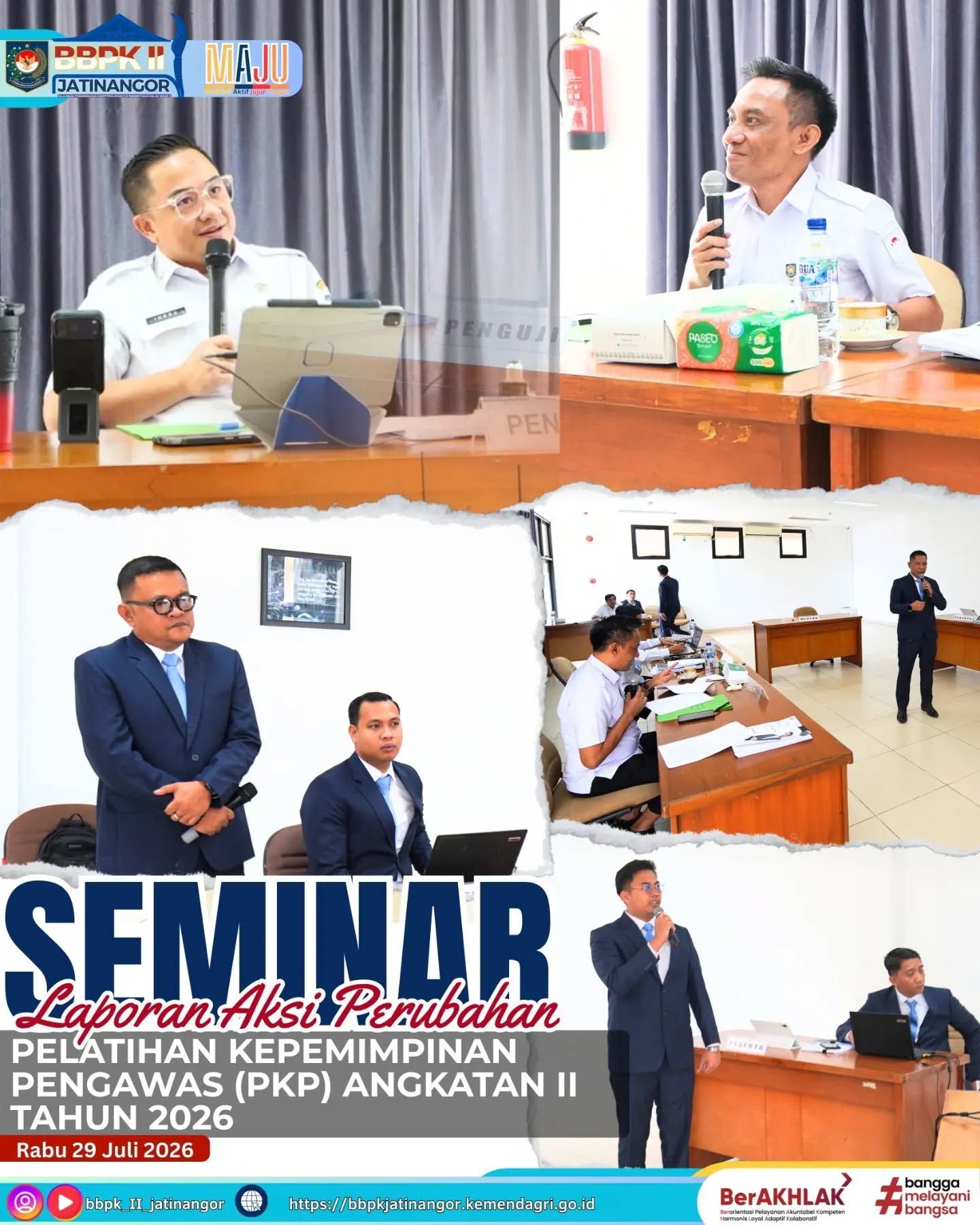Seminar LAP menjadi momentum penting bagi para Peserta PKP Angkatan