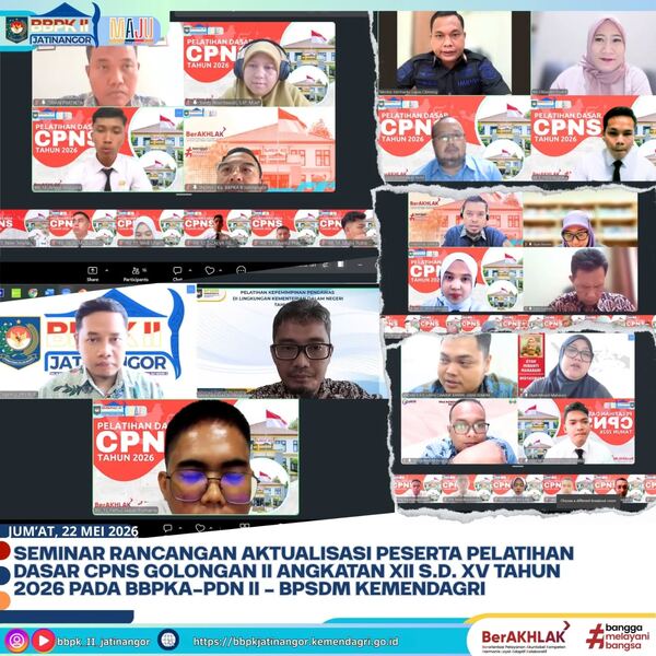 Semangat belajar, berproses dan bertransformasi menjadi ASN yang profesional terus