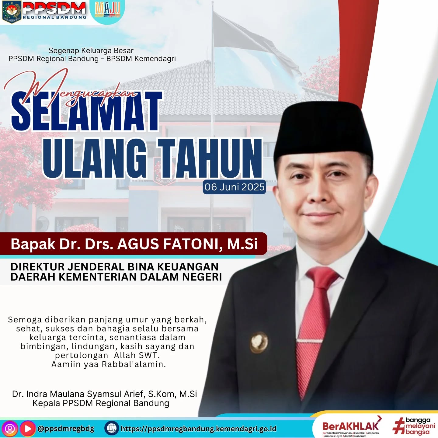 Halo Sobat ASN #MAJU !!! Keluarga Besar PPSDM Regional Bandung