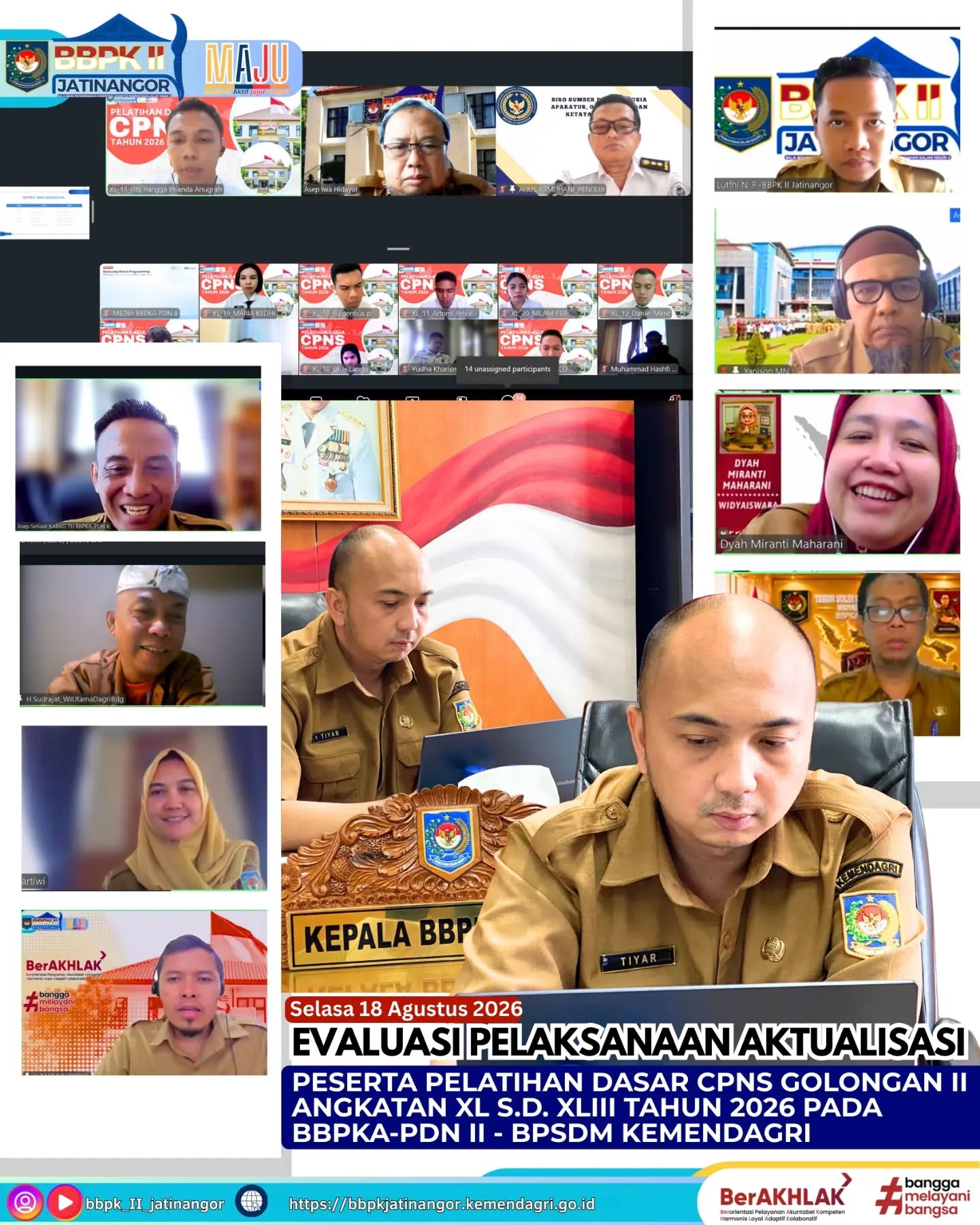 Evaluasi bukan sekadar menilai hasil, tetapi menjadi ruang untuk melihat