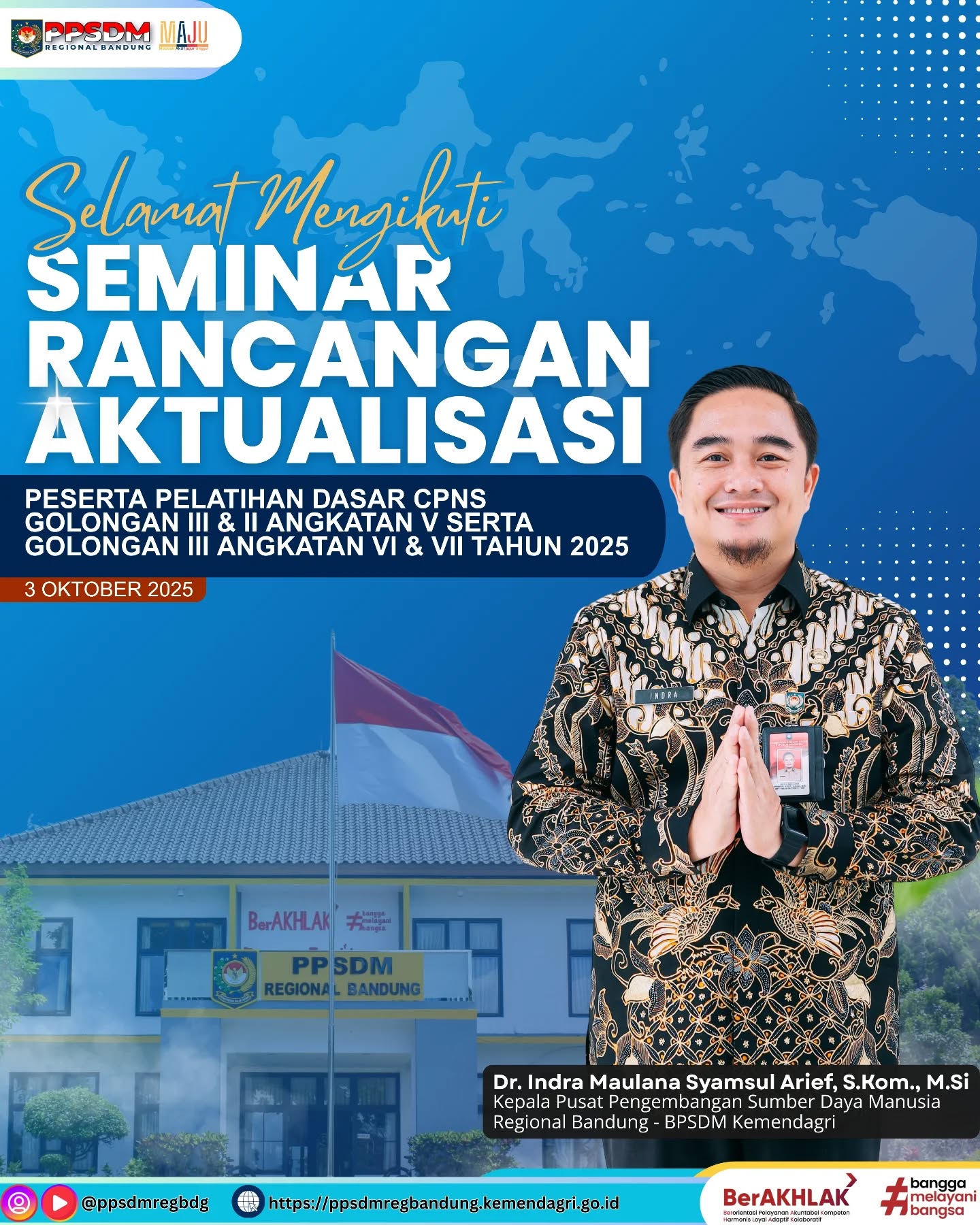 📌 Selamat mengikuti Seminar Rancangan Aktualisasi Bagi Peserta Pelatihan Dasar